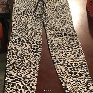 Lei leopard pants